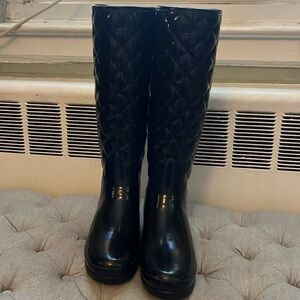 Tall hunter rain boots